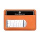 Baionetta/Credit Cards Holder - Calf Orange (Alligator)