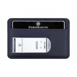 Baionetta/Credit Cards Holder - Calf Ocean (Lucido)
