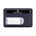 Baionetta/Credit Card Wallet - Calf Ocean (Alligator)