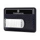 Baionetta/Credit Cards Holder - Ostrich Night Blue (Alligator)