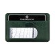Baionetta/Credit Cards Holder - Ostrich Ficus Green (Alligator)