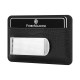 Baionetta/Credit Cards Holder - Ostrich Black (Rigato)