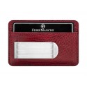 Baionetta/Credit Card Wallet - Lizard Bordeaux (Orizzonti)