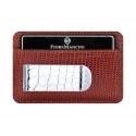 Baionetta/Credit Card Wallet - Lizard Gold (Alligator)