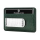Baionetta/Credit Cards Holder - Lizard Green (Alligator)