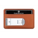 Baionetta/Credit Card Wallet - Calf Cuoio (Argentum)