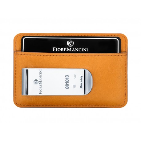 Baionetta/Credit Cards Holder - Calf Mango (Lucido)